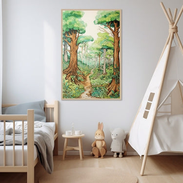 Forest Artwork Painting